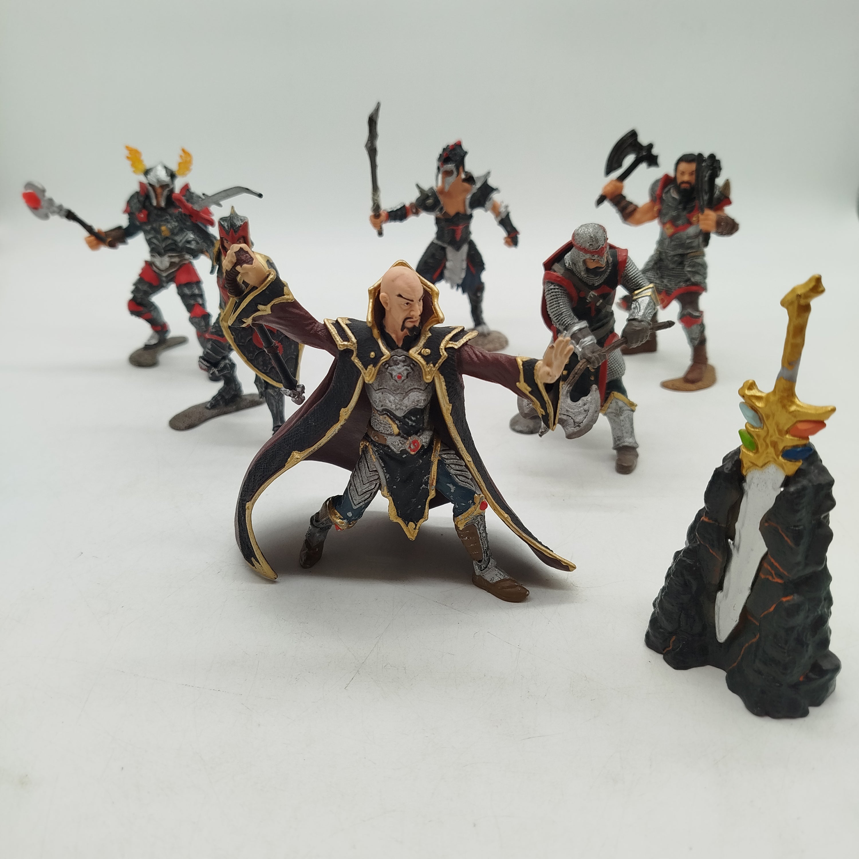 Schleich Bundle Ritter&Zauberer Set von 6 Figuren ab 6 7 8 Jahre | ✅ geprüft